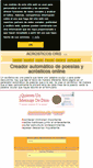 Mobile Screenshot of acrosticos.org